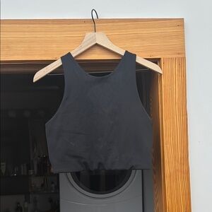 Girlfriend Collective Black Racerback Paloma Bra